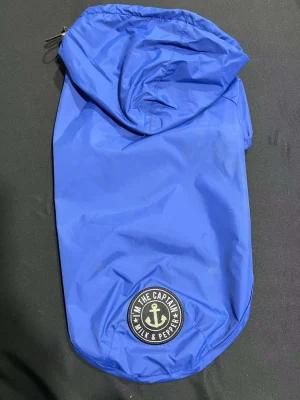 &quot;I Am The Captain&quot; Designer Rain-Proof Clothes Pet Rain Coat