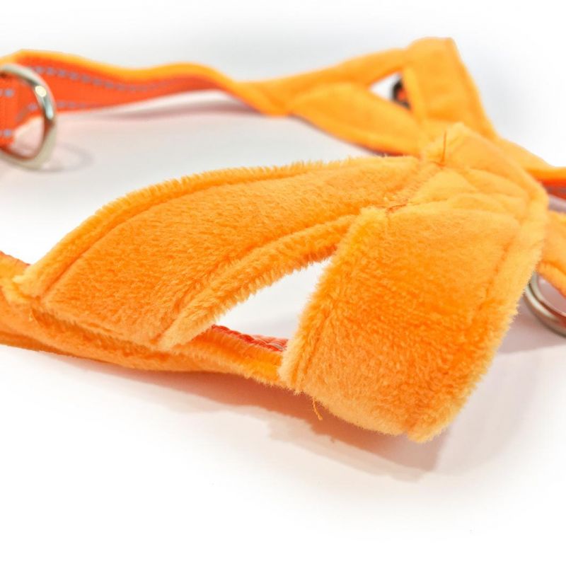 2022 New Design Ultra Soft Ultra Light Reflective Dual Strap Dog Harness
