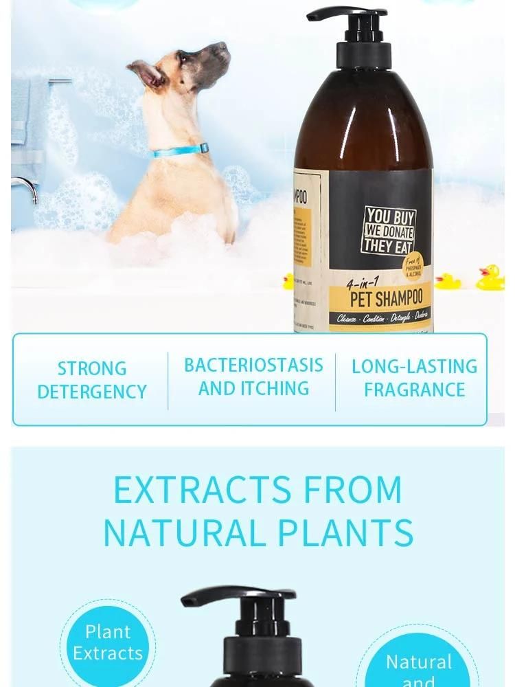 Comfortable Soft Pet Shampoo Bottle Add Coconut Oil Shampoo Pets