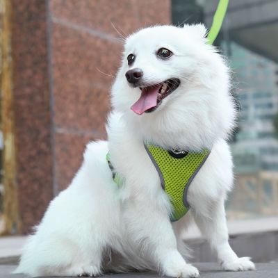 Pet Supplies Wholesale Breathable Custom Mesh Nylon Solid Pet Reflective Dog Harness