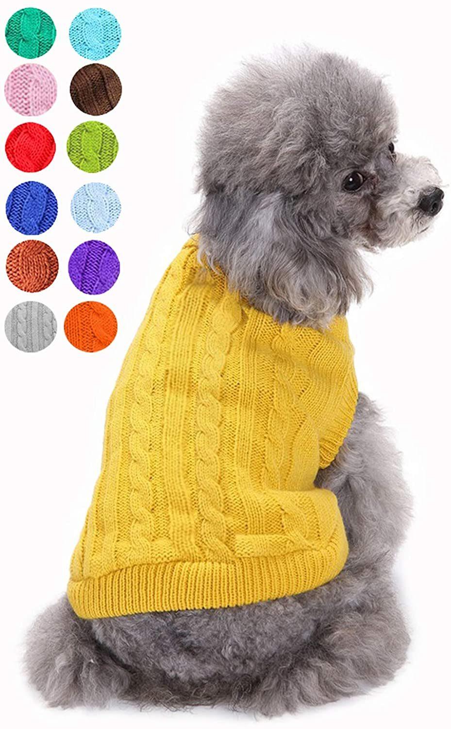 Fashionable and Simple Warm Dog Sweater Pet Product