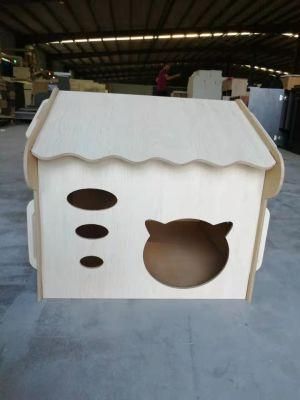 Wholesale Cat Supplies Color MDF Pet House