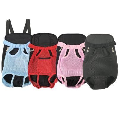 Breathable Adjustable Outdoor Backpack Cat Dog Bag Carrier Pet Supply