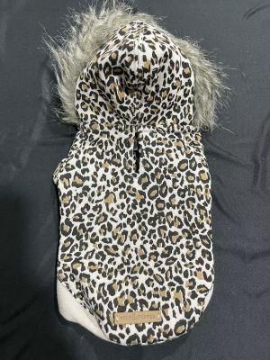 Leopard Printing Wholesale Dog Hoodie Factory Directly Sales Pet Products