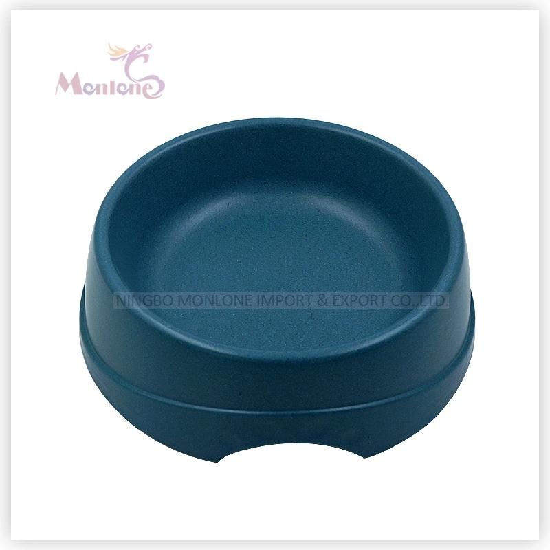 237g Cat/Dog Feeders, Round Bamboo Pet Bowls