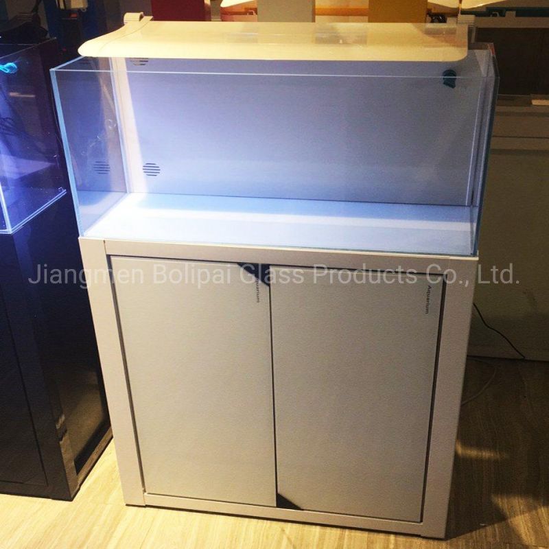 Customized Glass Fish Tank with Wooden Aluminium Cabinet