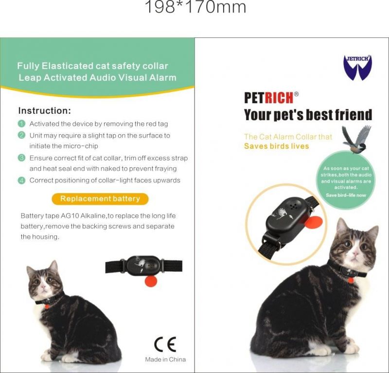 Liberator Cat Collar with Save Birds Lives