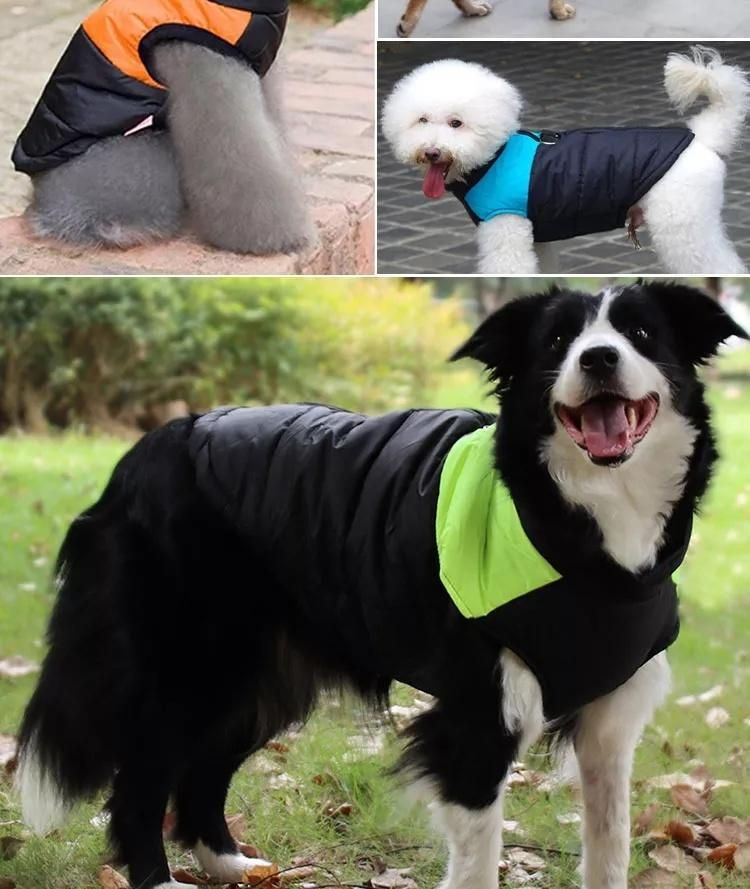 Warm Dog Large Jackets Luxury Water Proof Clothes Winter Use Pet Apparel