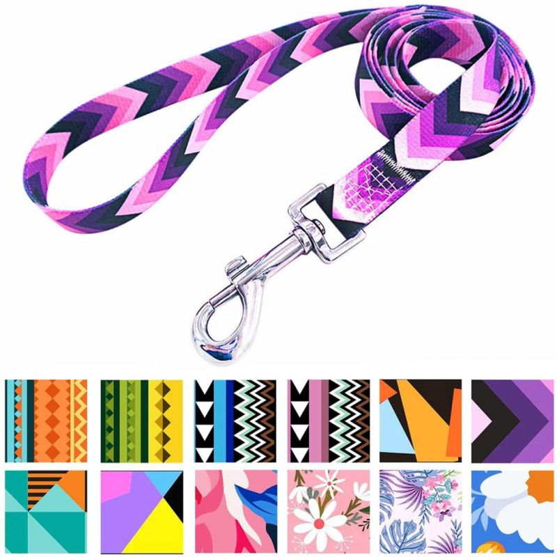 Soft Pet Leash Charming Purple Dog Leash
