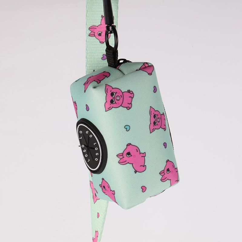 Custom Waste Bag Holder, Poop Bag Carrier with Personalized Designs & Logo, Poo Bag Holder