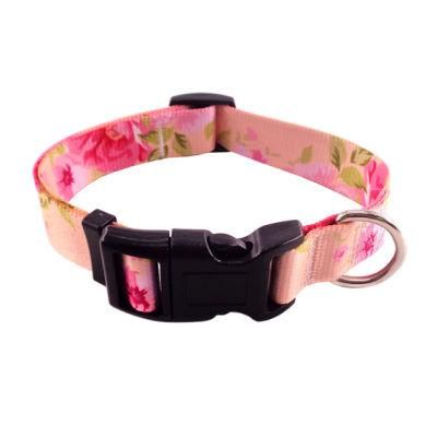 Polyester Dog Collars with Multiple Pattern Pet Collar