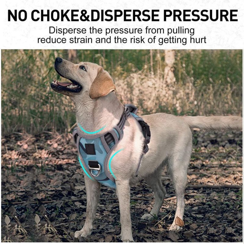 Adjustable & Easy to Put on Reflective Dog Harness