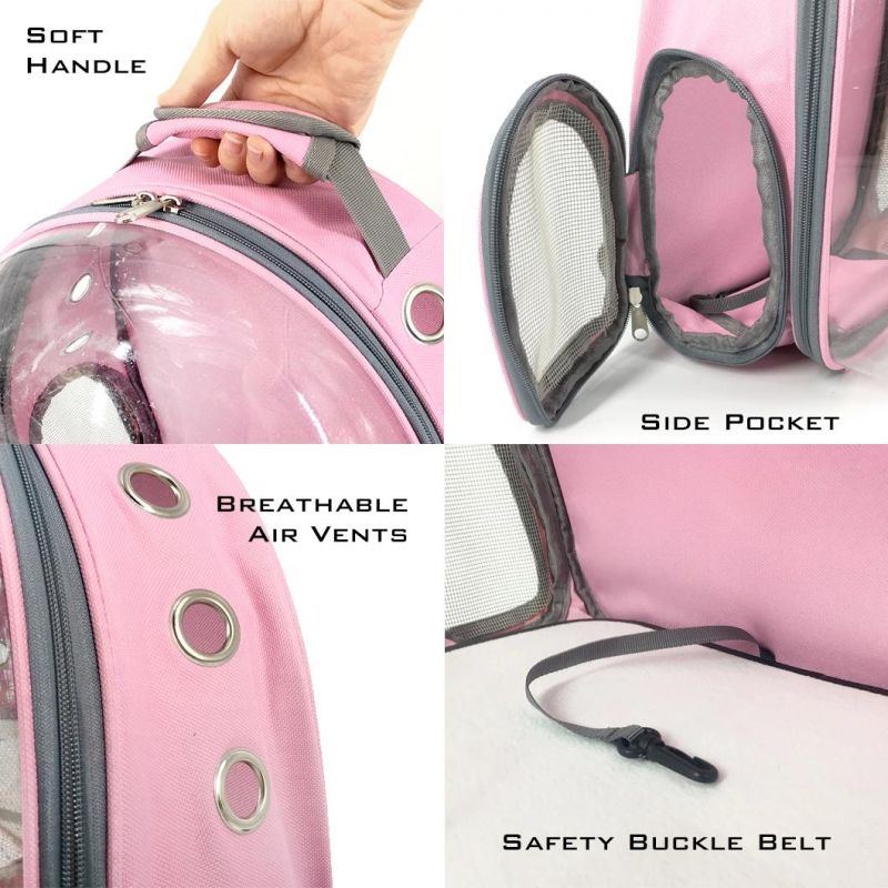 Approved Hard-Sided Cat/Dog Bubble Backpack Pet Carrier