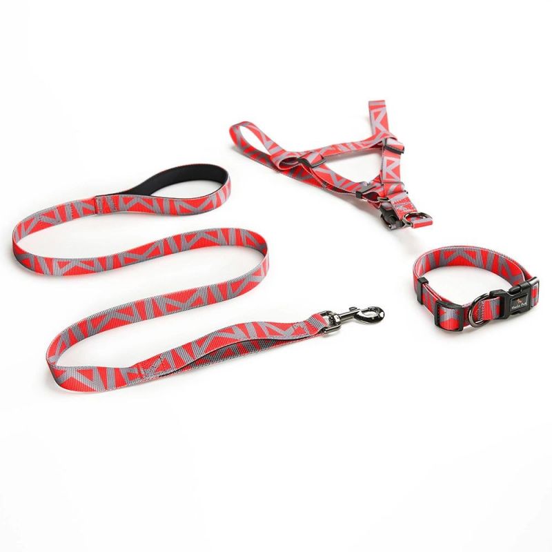 Good Quality No Pull Reflective Nylon Front Clip Dog Lift Support Chest Harness Y Dog Harness