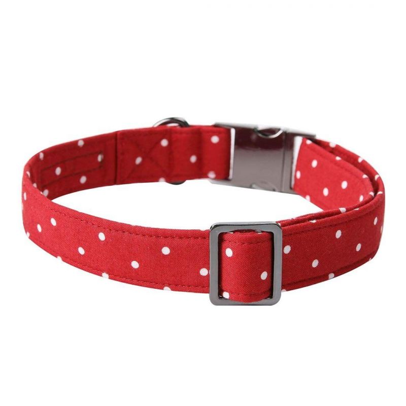 Pet Soft &Comfy Bowtie Dog Collar Cat Collar Pet Gift Dogs Cats 6 Size 7 Patterns