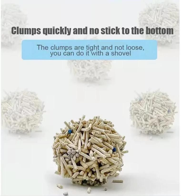 Bulk Quick Clumping No-Toxic Degradable Tofu Cat Litter
