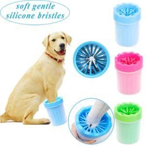 Dog Paw Cleaner Cup Soft Silicone Combs Pet Foot Washer Cup