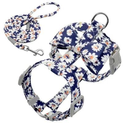 Wholesale Premium Personalized Adjustable Comfortable Soft Dog H Strap Harness and Leash