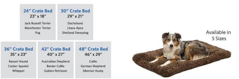 Comfortable Self Warming Plush Dog Bed Dog Mattress