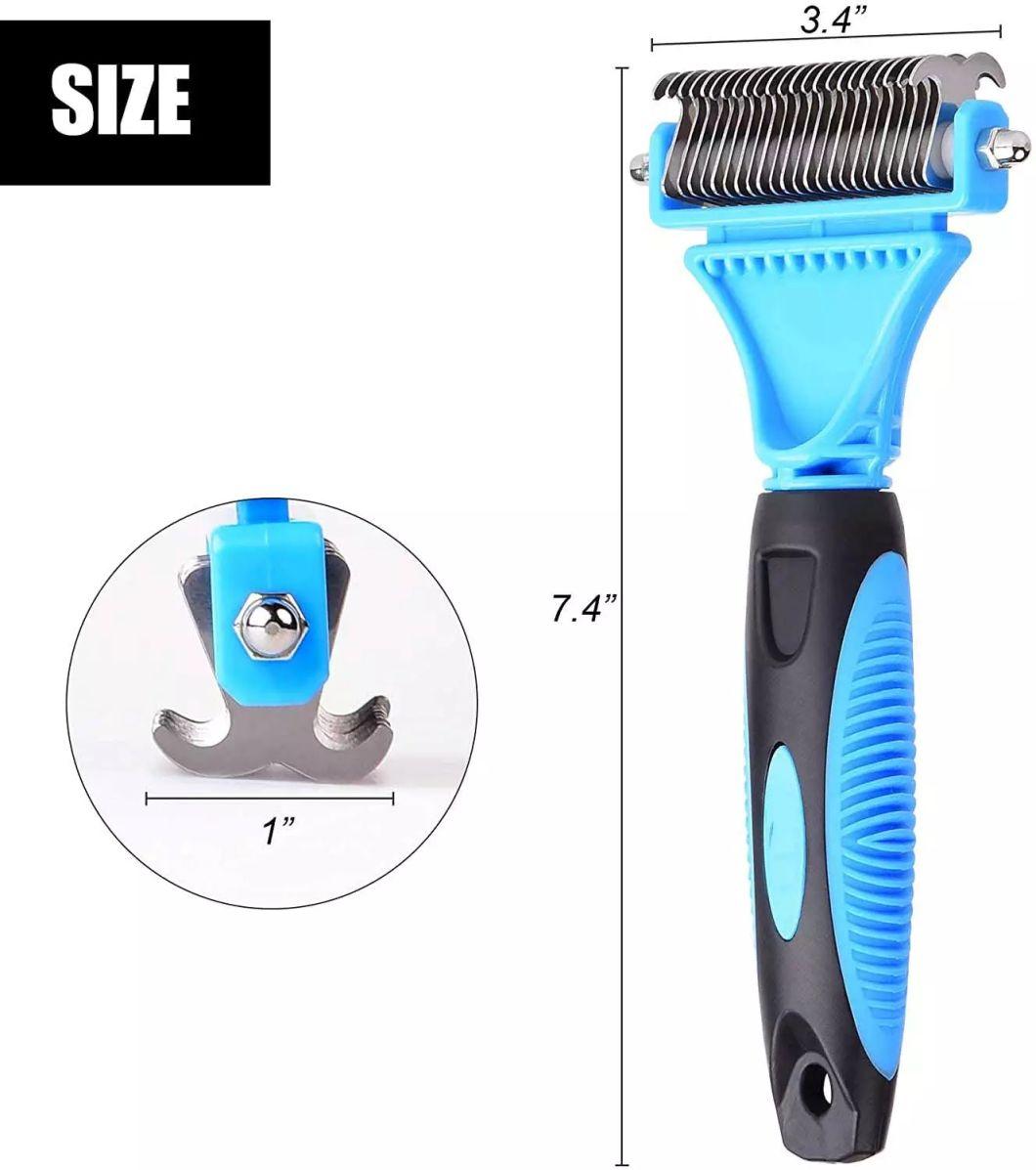 Factory Wholesale Pet Grooming Comb Dog Hair Brush Pet Dog Cat Rake
