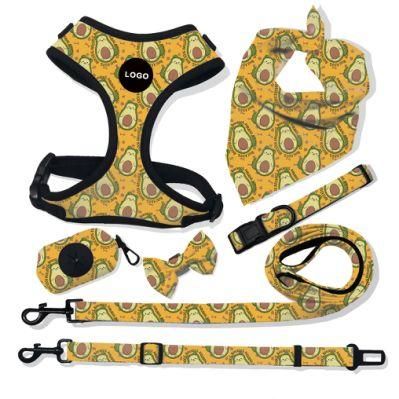 Wholesale Adjustable Breathable Mesh Pet Dog Harness and Leash/Pet Toy