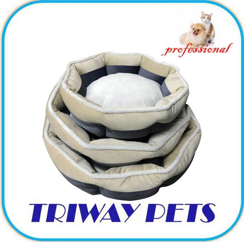 New Designed 8-Sided Cuddler Dog Pet Bed