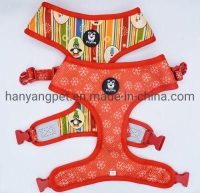 Super Comfortable Dog Harness Two Layer Polyester Fabric Pet Harness