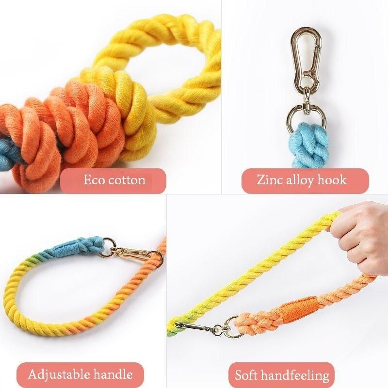 Multi-Purpose Rope Lead Factory Wholesale Dog Rope Leash