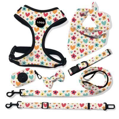 Neck Adjustable Harnesses for Dogs Comfortable Chic Dog Accessories Custom Harness Dog Harness