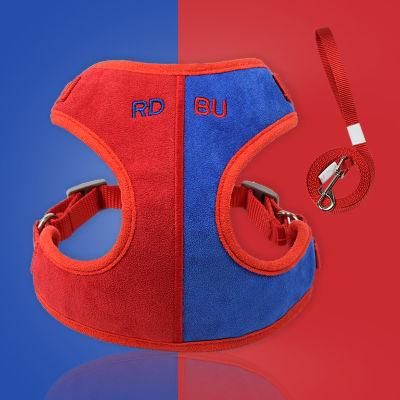 Red &amp; Blue Dog Harness Soft Pet Harness