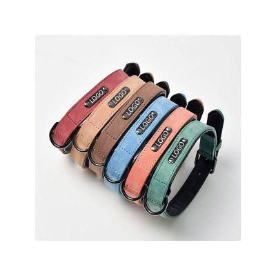 Factory Direct Sales Zinc Alloy Buckle Leather Cotton Pet Leashes Dog