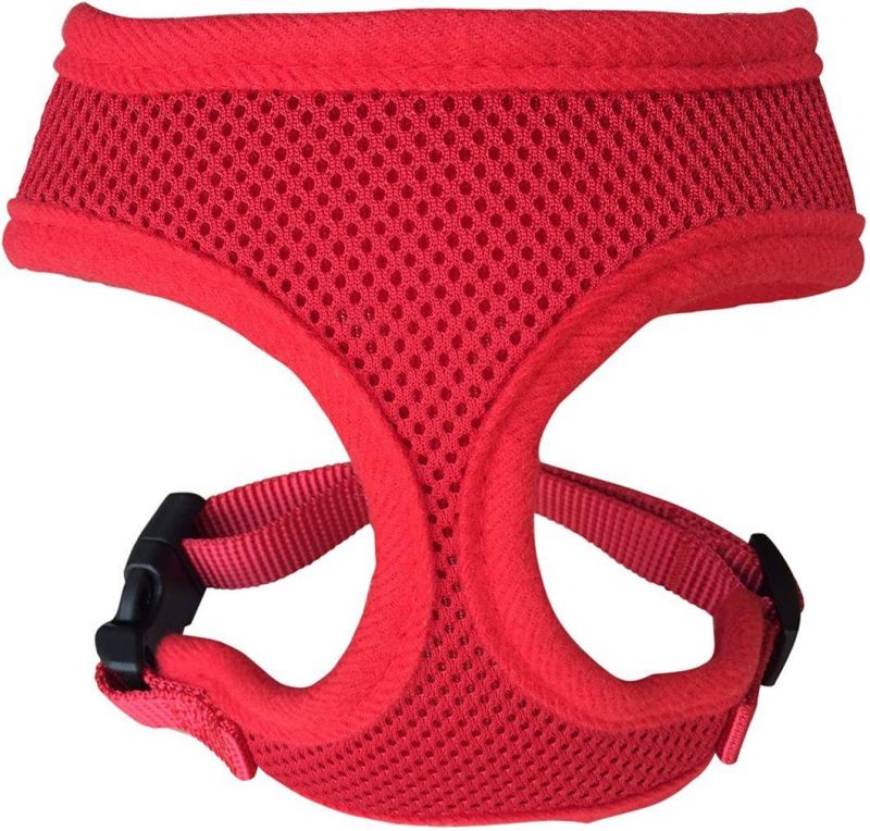 Soft Mesh Dog Cat Harness No Pull Comfort Padded Vest for Small Pet Cat and Puppy
