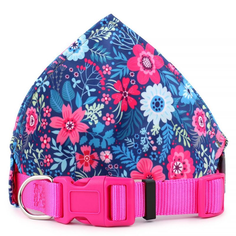 Personalized Pet Accessories Nylon Webbing Collar Bandana for Dogs/Customized