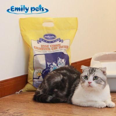 China Factory Supply Clumping Bentonite Cat Litter Pet Products