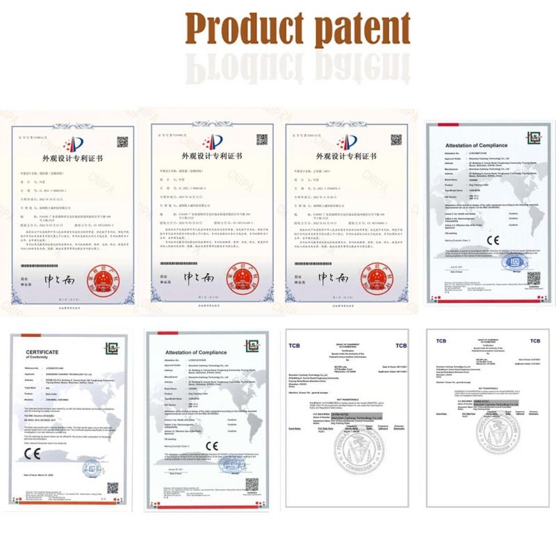 Factory Customize Service Cssiwe Private Label Waterproof Dog Training Collars