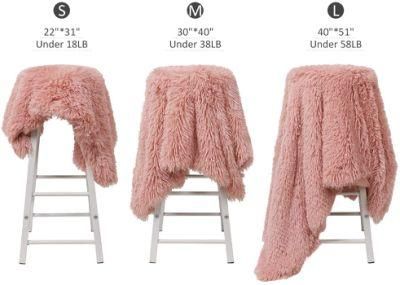 Machine Washable Soft Long Plush Fur Pet Blanket
