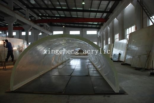 Ornamental Acrylic Tunnel for Marine