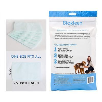 Biokleen Portable Pet Ear Teeth Cleaner Finger Biokleen Hypoallergenic Wet Towel Toothbrush Dogs Cats Oral Eye Ear Pet Tear Wipes