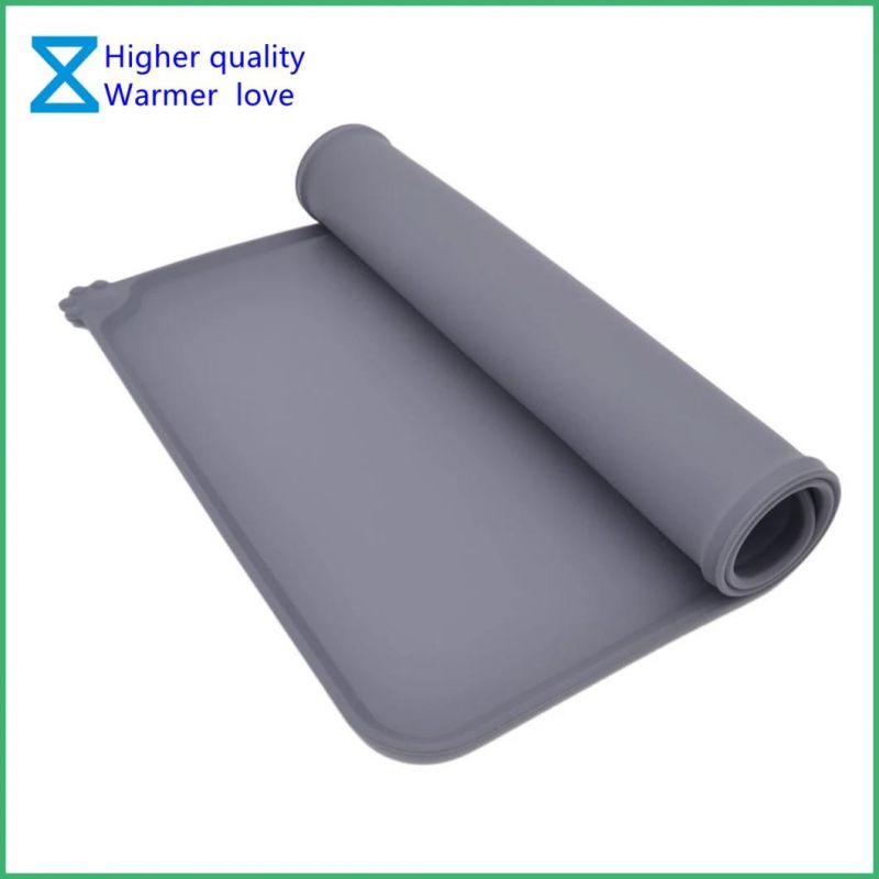 2022 Hot-Selling High Quality Eco-Friendly 100% Silicone Pet Mats for Dog Cats with RoHS