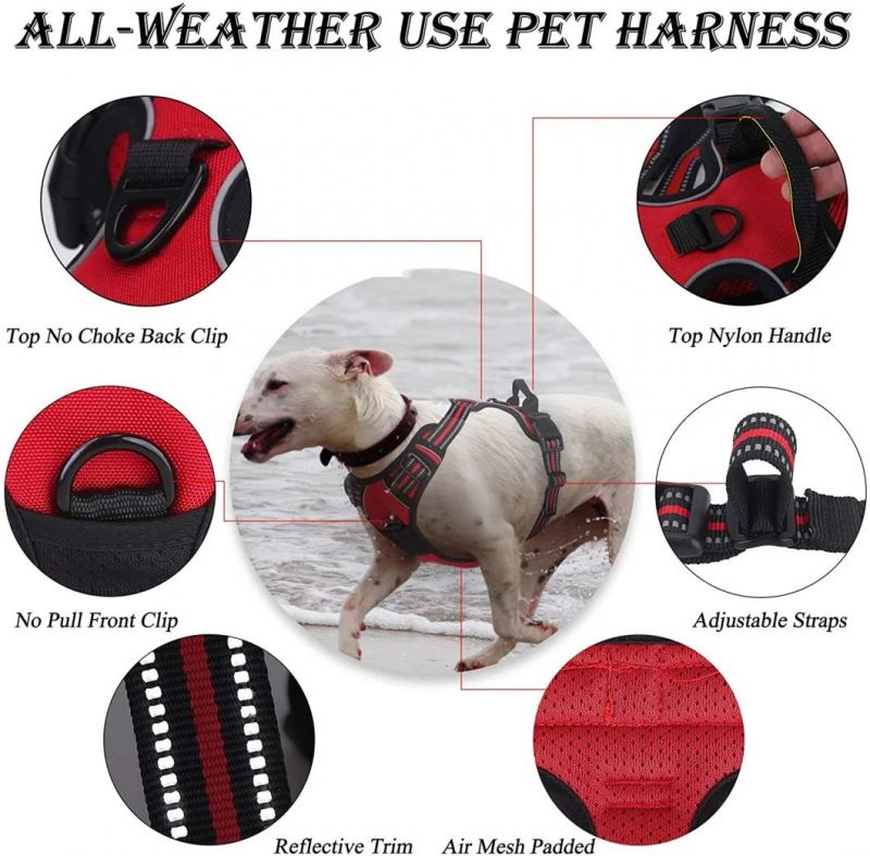 All Weather Use Reflective Comfortable Dog Harness