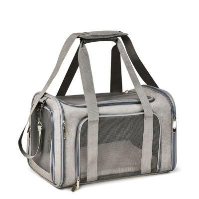 Pet Items Wholesale Custom Fashion Foldable Pet Carrier Bag Portable Outdoor Travel Dog Carrier