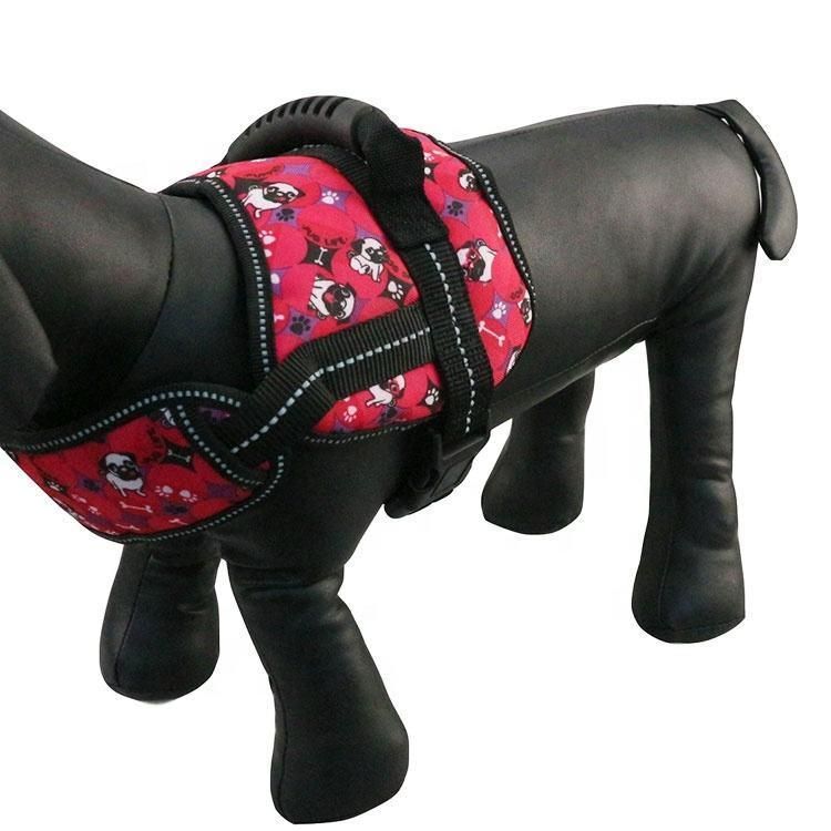 Hot Selling Dog Harness Adjustable Durable Tactical Service