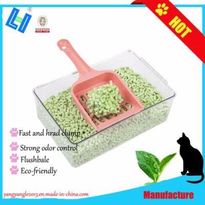 Fast Clump Green Tea Scent Tofu Cat Litter