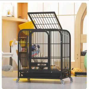 2020 Top Sale Metal Dog Crate Outdoor portable Pet Dog Cage With Wheel For Dog House