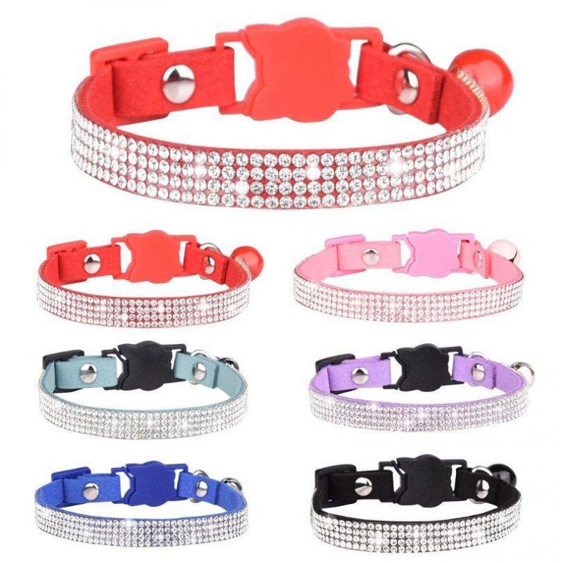 Sparkling Rhinestone Pet Collar for Cat Kitty