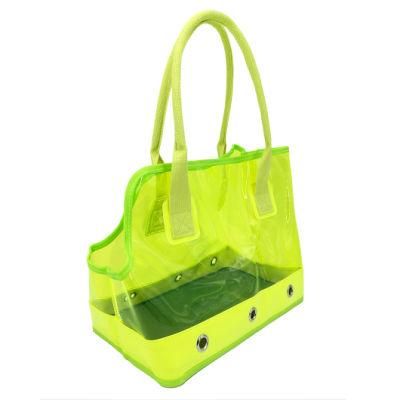 Wholesale Portable PVC Carrier Dog Cat Pet Bag