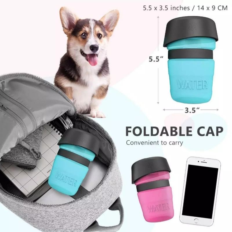 Pet Water Bottles Animal Feeding Drinking Cup Bowl Pet Water Dispenser Dog Water Bottles for Outdoor