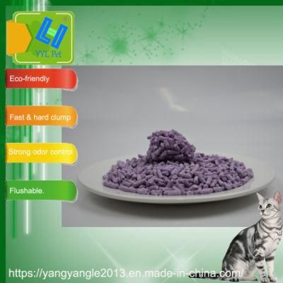 Fast Clump Lavender Tofu Cat Litter; Pet Product