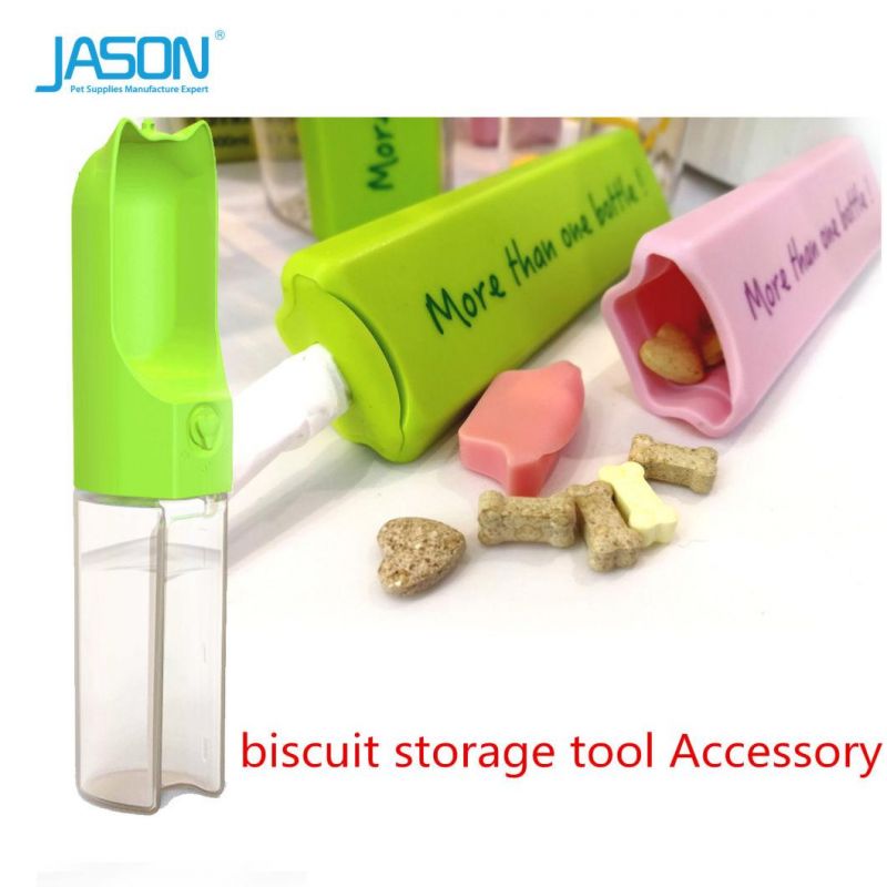 400ml Plastic Foldable Dogs Cats Travel Water Drinking Feeder Bottle
