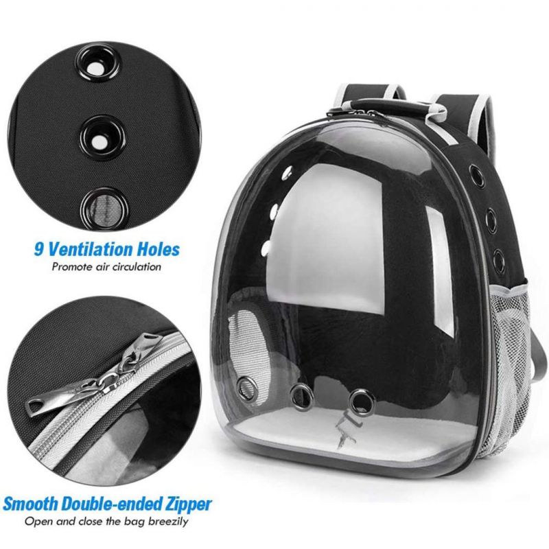 Cat Backpack Carrier Bubble Bag for Hiking Travelling Camping